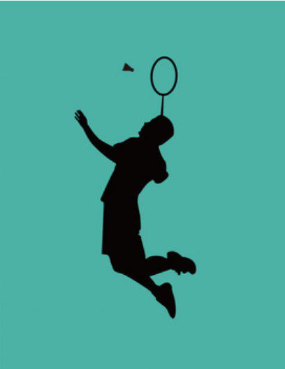 羽毛球运动定制贴纸贴画玻璃贴反光车贴车贴装饰 包邮反光车贴