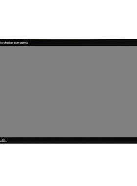 Calibrite colorchecker校色卡 18度灰平衡摄影摄像卡 10.9*6.4CM