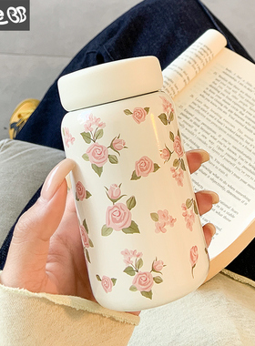 迷你保温杯女生小巧便携水杯女新款2025高颜值女士泡茶小容量杯子