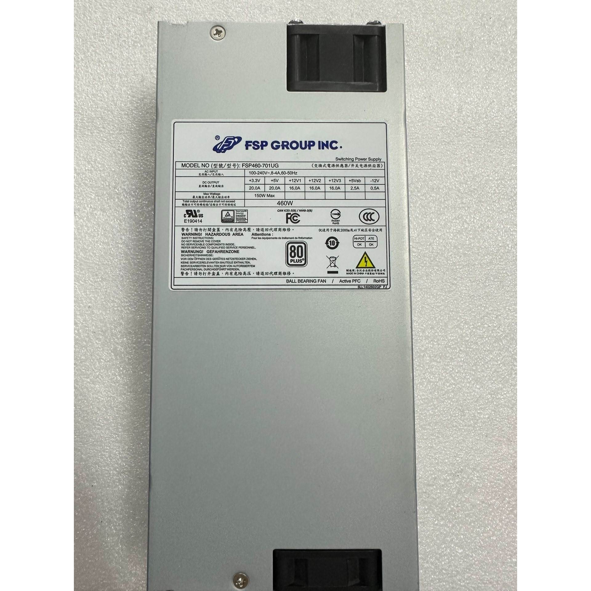 议价商品勿拍议价全汉FSP460-701UG工控机电源460W 议价商品勿拍