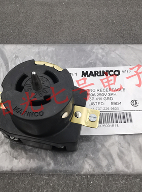 美国产 Marinco 50A 125/250VAC 马连高 电源插座