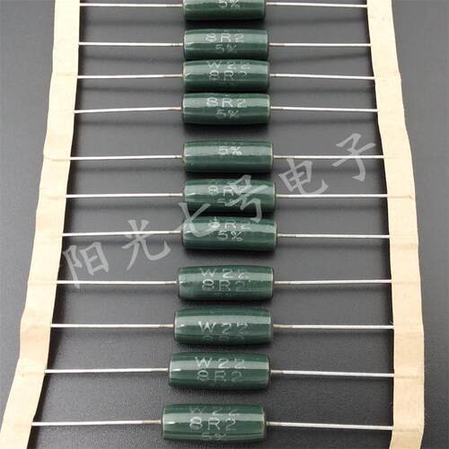 英国产 8R2 7W Welwyn W22 8.2Ω 韦尔文 线绕电阻器 5% 8.2欧