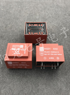法国myrra 230Vac转12V 5VA 电源变压器 44231