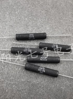 墨西哥产 12R 13W DALE CW-10 12欧 VISHAY 线绕电阻 12Ω 5%