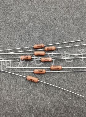 美国产 DALE RN60D 2202F 0.5W 金属膜电阻器 22K 1% 1/2W