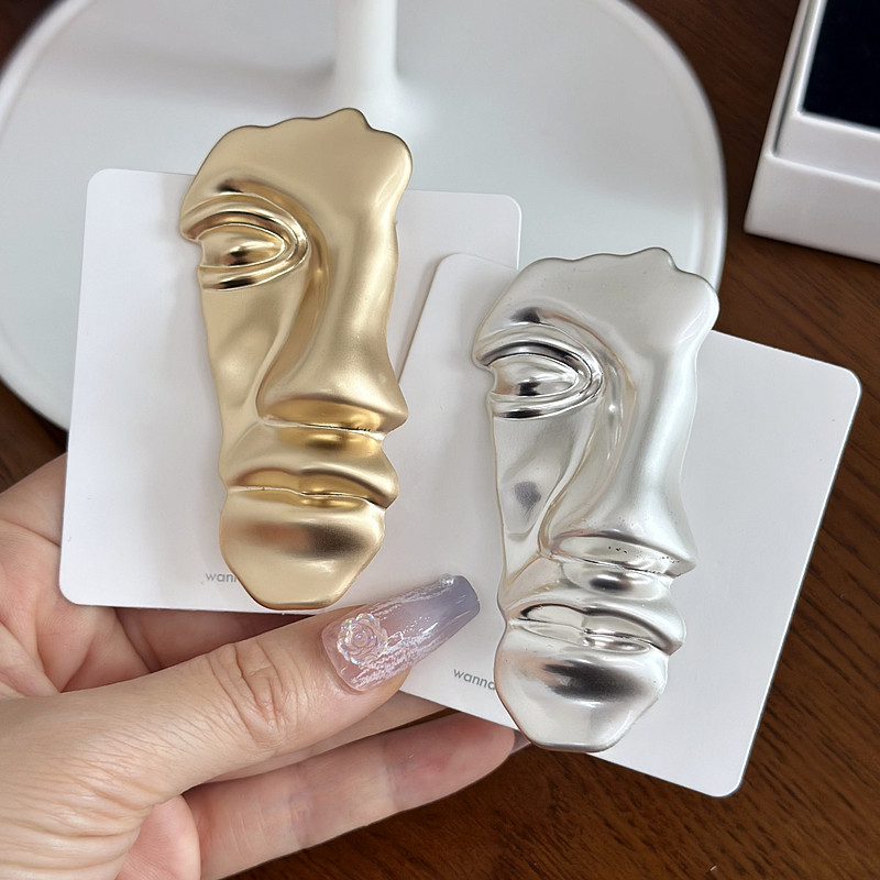 欧美复古夸张人脸胸针个性创意冷淡风金属面具别针西装外套配饰品,饰品/流行首饰/时尚饰品新,胸针,淘宝优惠券,粉丝福利购,淘宝优惠卷