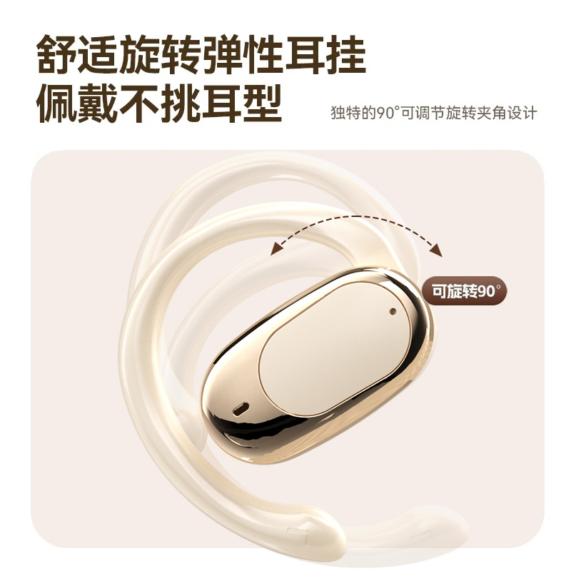 曼哈顿2025新款柏林之声德国进口音质ai翻译耳机蓝牙耳机无线挂耳