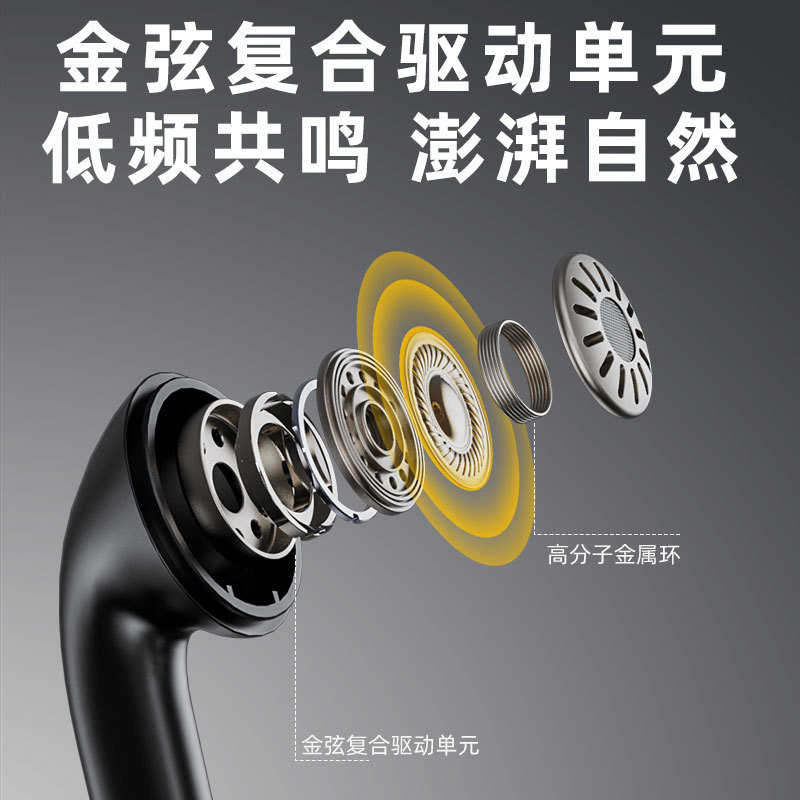 曼哈顿2025新款柏林之声德国进口音质真无线蓝牙耳机T51超高音质E