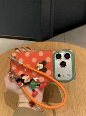 卡通立体米奇适用OPPOA15G手机壳女A5A2A1活力版简约A97/A95/A93全包A58x/A72/A56/A55防摔K12K13保护