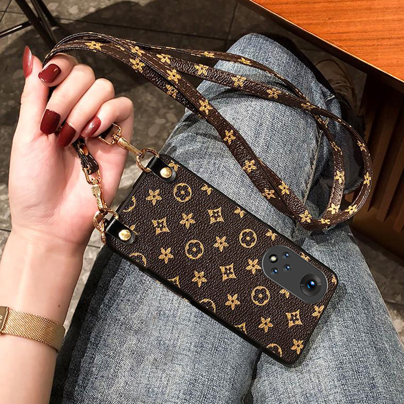 Icool适用荣耀X60复古斜挎挂绳