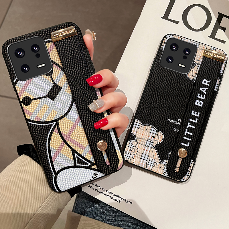 Icool适用小米13皮质卡通