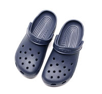 Men's and women's crocs, anti-slip extra-large size beach couple flip-flops, nurse pregnant women's garden shoes, summer breathable rain boots thumbnail 3