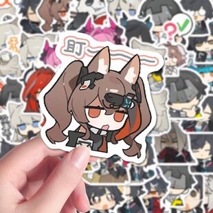 180贴明日方舟终末地贴纸可爱二次元游戏莱万汀佩丽卡笔记本贴画