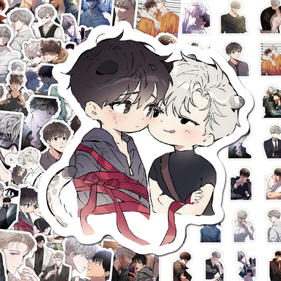 136张passion受难曲贴纸高颜值二次元耽美帅气周边手帐手机壳贴画