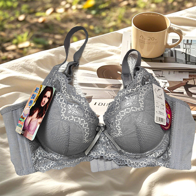 台湾制艾妃莉儿软钢圈薄款文胸罩