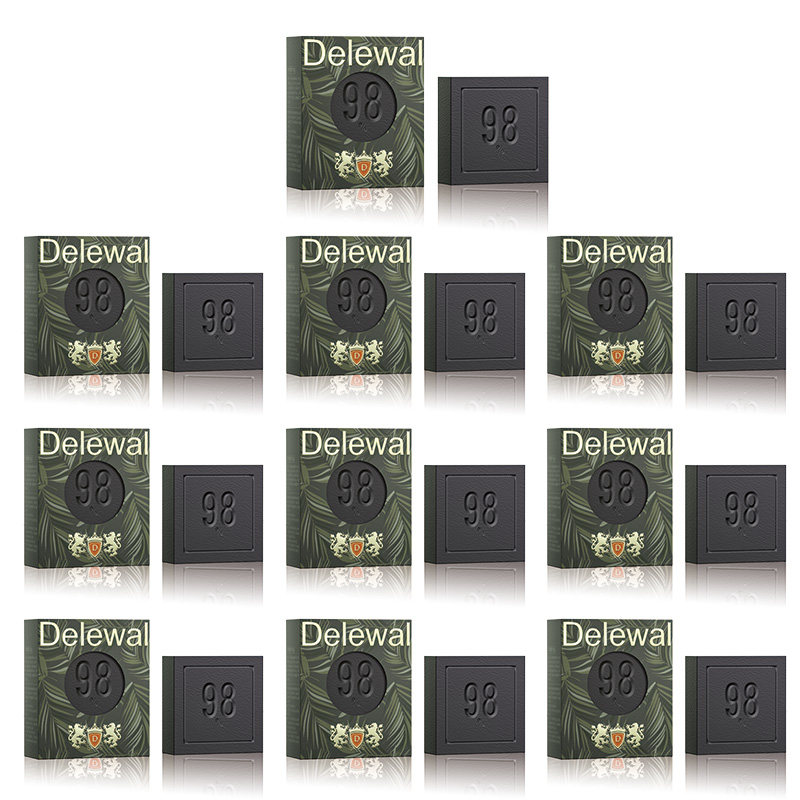 电视购物同款Delewal发根滋养精油皂优享组侧柏叶墨早莲100g一盒