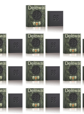 电视购物同款Delewal发根滋养精油皂优享组侧柏叶墨早莲100g一盒