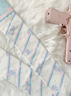 Little Candy Lolita袜子女秋冬过膝袜厚精梳棉洛丽塔日系瘦腿袜