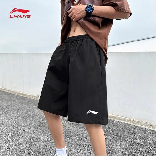 李宁运动短裤男夏季新款