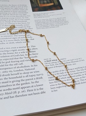 韩版东大门新款项链女锁骨链简约气质清新学生饰品潮网红钛钢配饰