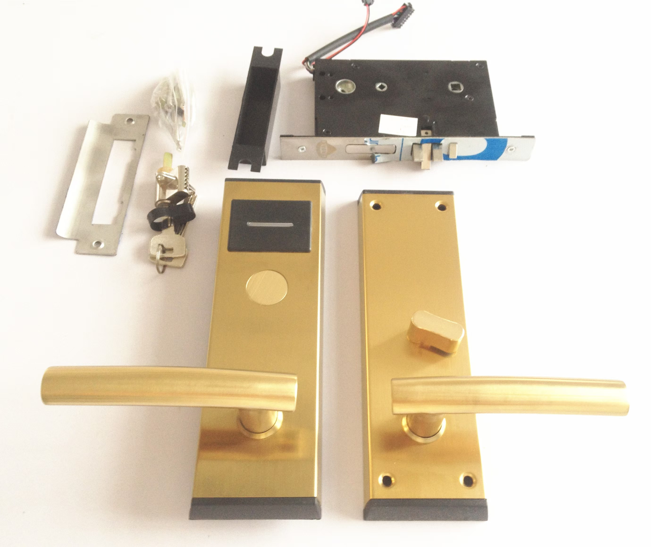 不锈钢长短租酒店低频门锁系列智能感应锁出租屋门ID卡公寓锁