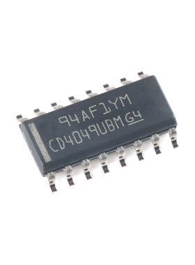 全新原装 贴片 CD4049UBDR SOIC-16 六路反向缓冲器/转换器芯片