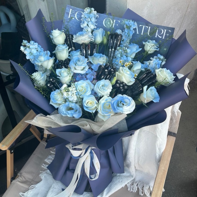 西安花店同城上门送花医师节护士节送医生鲜花护士鲜花男医生花束