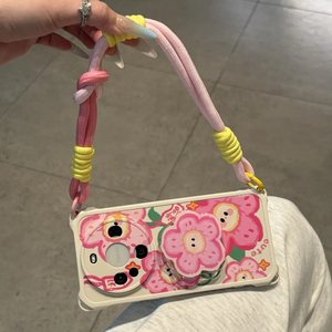 有钱花支架适用于苹果16promax搜狐即可15/14/13华为PURA80/70荣耀X70i个性VIVOS30/20红米K80创意OPPOFINDX8