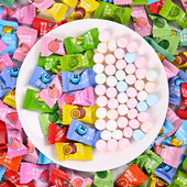 京特薄荷糖海盐无糖型清新口气强劲清凉混合口味含片喜糖零食商用