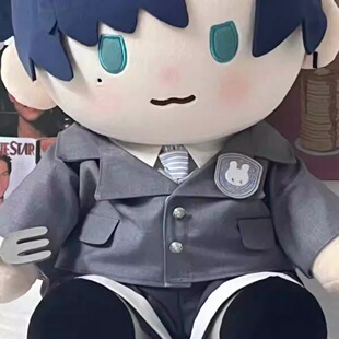 学院制服40cm娃衣栗猫学院套装棉花娃娃娃衣一番赏灰兔学园娃衣服