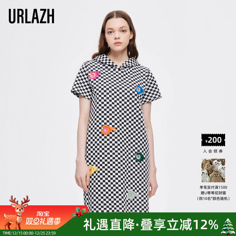 春季黑色时尚短袖连衣裙