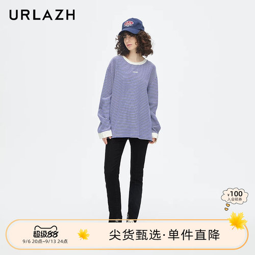 urlazh/有兰炭黑显瘦牛仔