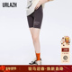 URLAZH有兰新款 女EM1PA18 弹力打底裤 修身 骑行裤