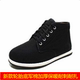 冬季 轮胎底加绒加厚保暖防扎耐磨系带劳保工地鞋 高帮老式 传统男鞋