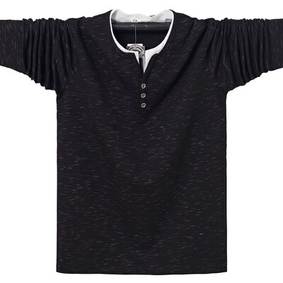 秋季新款加肥大码长袖T恤