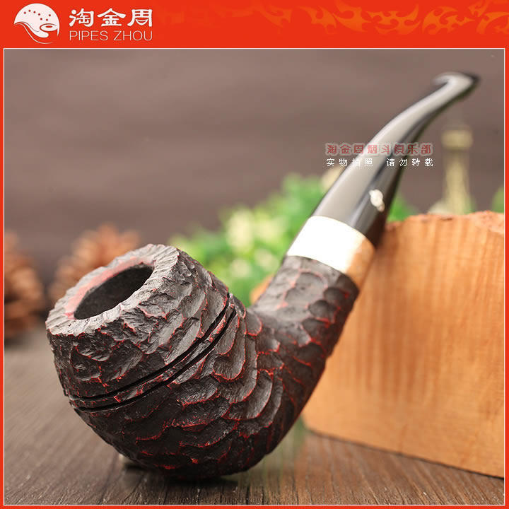 彼得森福尔摩斯石楠木喷砂烟斗