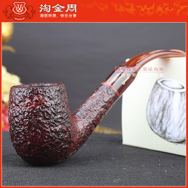 【淘金周】意大利沙芬SAVINELLI石楠木烟斗  6件套桌斗彩嘴
