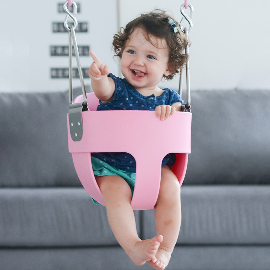 儿童秋千吊篮室内户外EVA婴儿荡秋千宝宝家用公园幼儿园单杠秋千