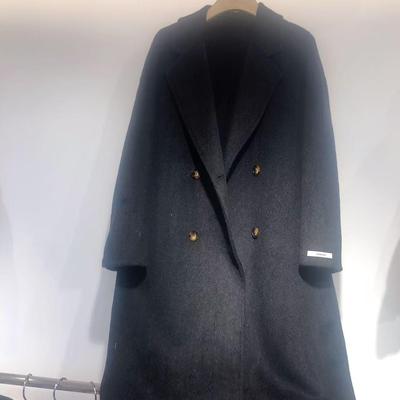 2024冬款双面羊绒大衣中长款