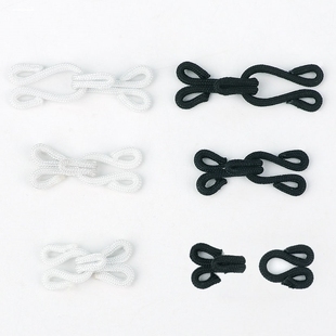 隐形领钩金属风纪口搭扣胸罩内衣衣领钩扣毛大衣貂皮草黑白包布扣