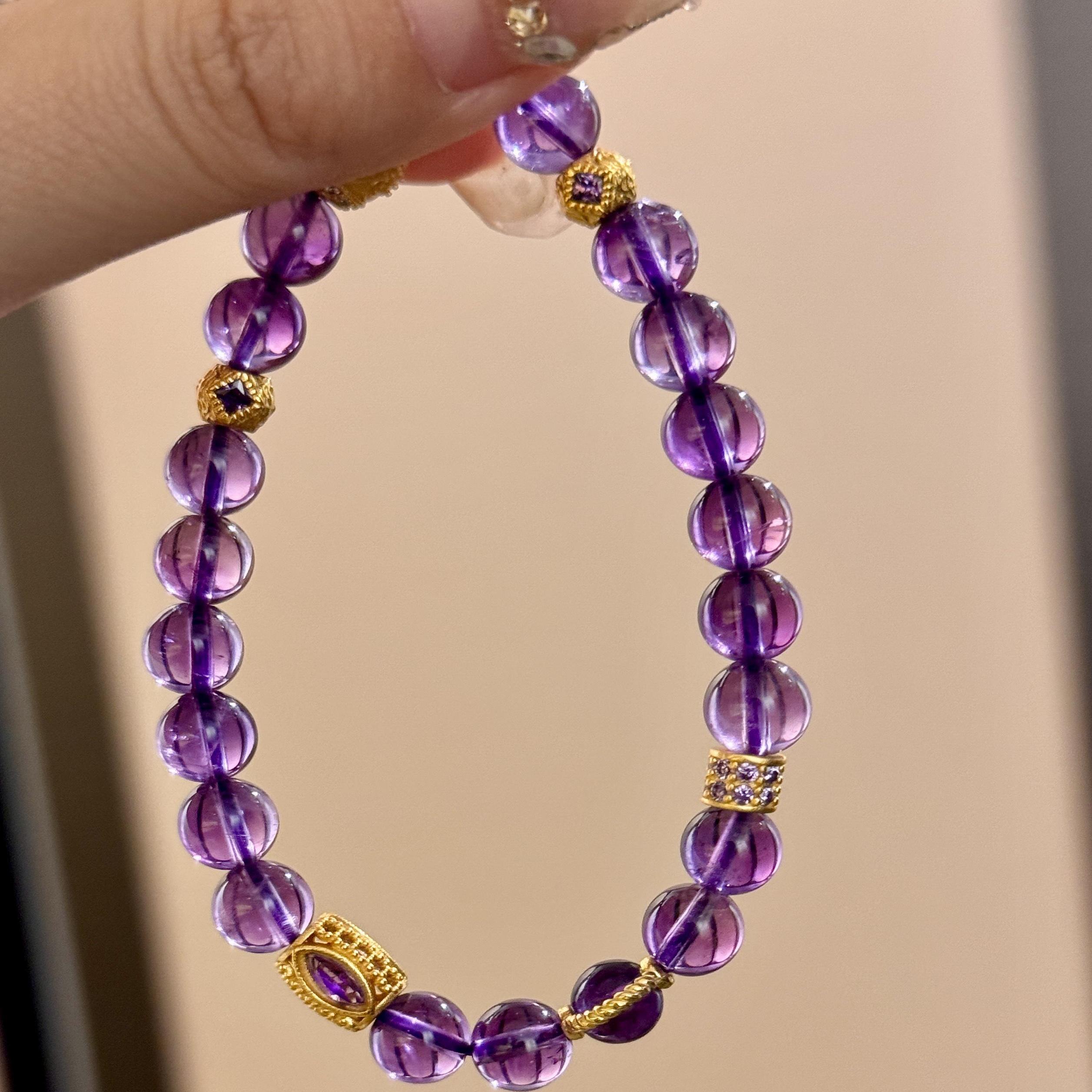 cai神紫水晶轻奢经典百搭手串