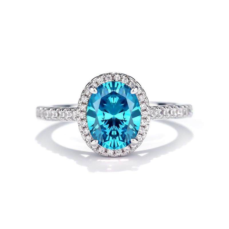 蕾迪高定s925银slives海蓝冰花切3克拉鸽子蛋时尚戒指,饰品/流行首饰/时尚饰品新,银饰戒指,淘宝优惠券,粉丝福利购,淘宝优惠卷