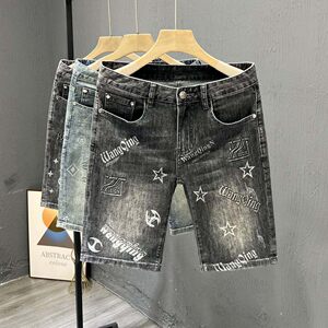 夏季韩版复古水洗牛仔短