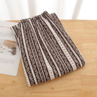 Pure cotton cotton fleece pajama pants for women, spring, autumn and winter, plus-size, spring loose long pants, comfortable home pants, fatten and plus-size thumbnail 7
