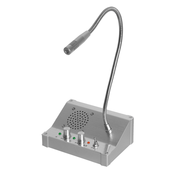 双向金属拉丝窗口对讲机