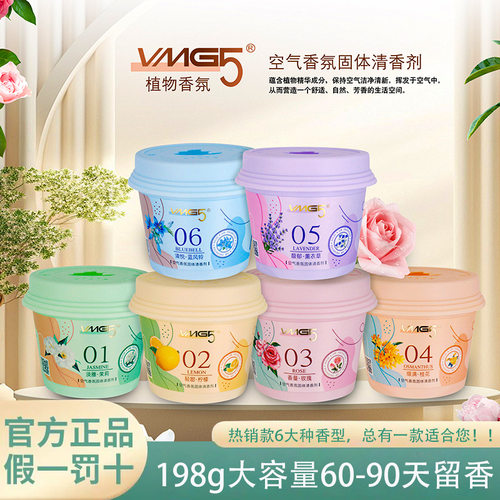 VMG5冰淇淋固体空气清新剂198g