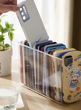 手机壳收纳盒小红书同款少女网红ins风抽屉式学生桌面收纳筐整理