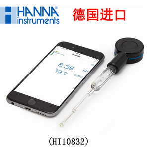 HANNA德国进口蓝牙超细球形玻璃酸度电极微量实验室水质HI10832