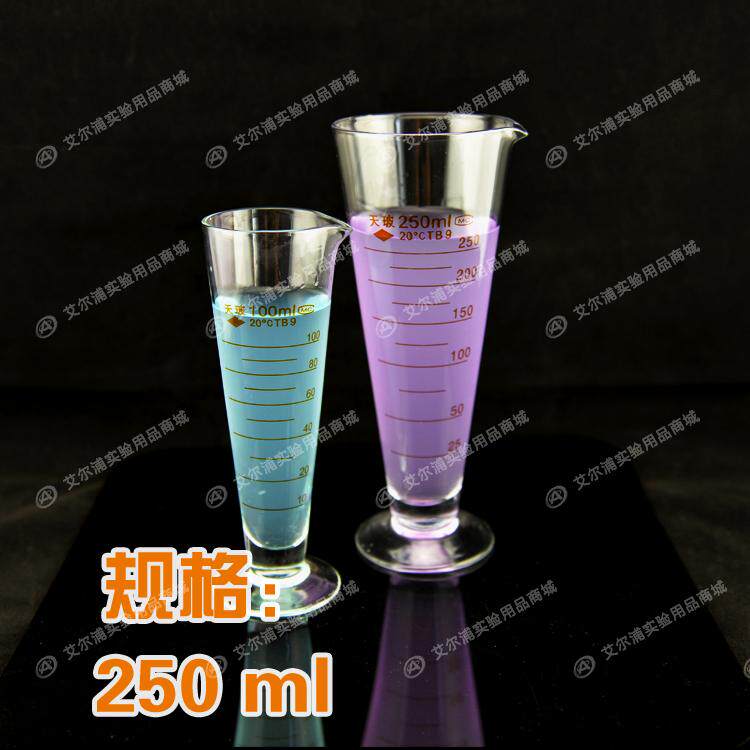 天玻盐城华鸥博美国产玻璃量杯透明带刻度耐高温 10 50 250 500ml图片