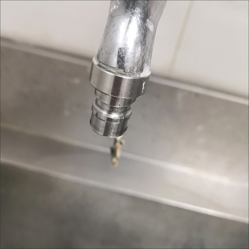 转换头洗衣机水咀头进水管4分奶嘴不锈钢转换器水龙头网嘴水嘴